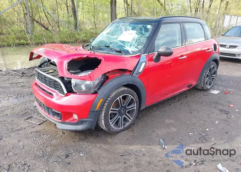 2014 Mini Countryman Cooper S from USA, damaged, VIN WMWZC3C52EWP29433